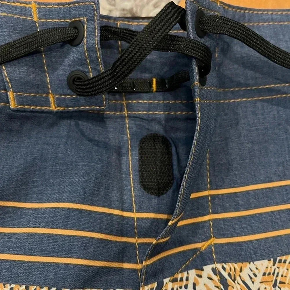 Oneill HyperFreak Nautilus S-Seam Trunks  Mens Navy Gold - Picture 5 of 14